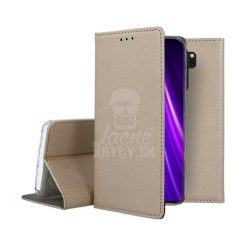 Knižkové puzdro Smart Case Book zlaté – Xiaomi Redmi Note 8 Pro