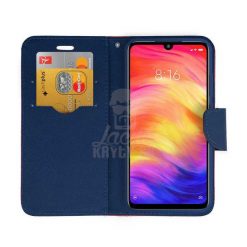 Lacné Kryty | Peňaženkové puzdro Fancy Book červeno-modré – Xiaomi Redmi 8A | Lacné Kryty