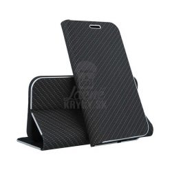 Knižkové puzdro Luna Carbon čierne – Xiaomi Redmi 8A | Lacné Kryty Lacné Kryty | Knižkové puzdro Luna Carbon čierne – Xiaomi Redmi 8A | Lacné Kryty