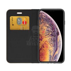 Knižkové puzdro Luna Carbon čierne – Xiaomi Redmi 8A | Lacné Kryty Lacné Kryty | Knižkové puzdro Luna Carbon čierne – Xiaomi Redmi 8A | Lacné Kryty