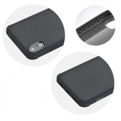 Lacné Kryty | Odolný kryt Roar Armor Carbon čierny – Xiaomi Redmi 8 | Lacné Kryty