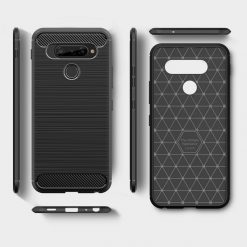 Lacné Kryty | Zadný kryt Carbon čierny – LG K50S | Lacné Kryty