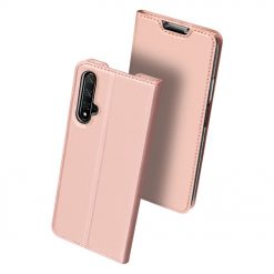 Knižkové puzdro Dux Ducis Skin Pro ružové – Honor 20 / Huawei Nova 5T | Lacné Kryty Lacné Kryty | Knižkové puzdro Dux Ducis Skin Pro ružové – Honor 20 / Huawei Nova 5T | Lacné Kryty