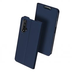 Lacné Kryty | Knižkové puzdro Dux Ducis Skin Pro modré – Honor 20 / Huawei Nova 5T | Lacné Kryty