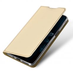 Lacné Kryty | Knižkové puzdro Dux Ducis Skin Pro zlaté – Honor 20 / Huawei Nova 5T | Lacné Kryty