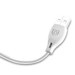 Lacné Kryty | Lightning kábel dátový Dudao L4L 2,1A 2m biely | Lacné Kryty