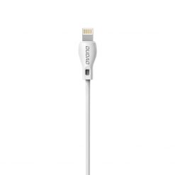 Lacné Kryty | Lightning kábel dátový Dudao L4L 2,1A 2m biely | Lacné Kryty