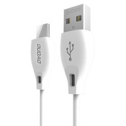 Dátový kábel Dudao L4T 2,1A USB-C 1m biely