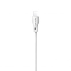 Lacné Kryty | Dátový Kábel Dudao L4T 2,1A Usb-C 2M Biely | Lacné Kryty