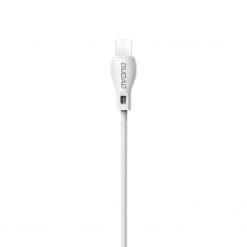 Lacné Kryty | Dátový kábel Dudao L4M 2,4A Micro USB 1m biely | Lacné Kryty