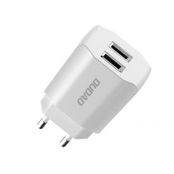 Lacné Kryty | Nabíjačka do siete Dudao A2EU 2x USB 5V/2,4A biela | Lacné Kryty