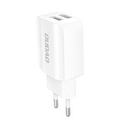 Lacné Kryty | Nabíjačka do siete Dudao A2EU 2x USB 5V/2,4A biela | Lacné Kryty