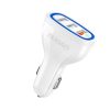 Lacné Kryty | Nabíjačka do auta Dudao R4 Quick charge 3.0 biela | Lacné Kryty
