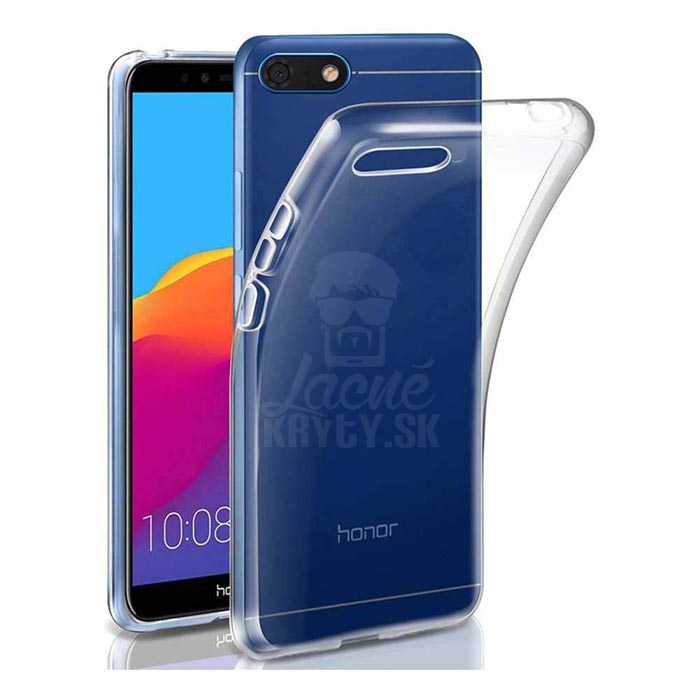 Transparentný silikónový kryt Ultra Slim 0,5mm – Huawei Y5 2018 / Honor 7S