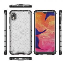 Lacné Kryty | Odolný kryt Honeycomb Armor transparentný – Samsung Galaxy A10 | Lacné Kryty
