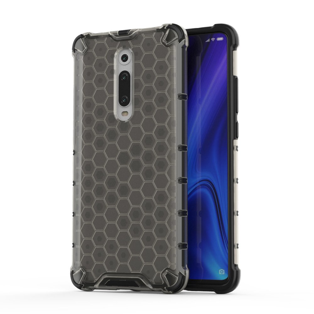 Odolný kryt Honeycomb Armor čierny – Xiaomi Mi 9T / 9T Pro | Lacné Kryty Lacné Kryty | Odolný kryt Honeycomb Armor čierny – Xiaomi Mi 9T / 9T Pro | Lacné Kryty
