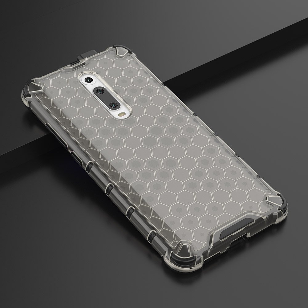 Odolný kryt Honeycomb Armor čierny – Xiaomi Mi 9T / 9T Pro | Lacné Kryty Lacné Kryty | Odolný kryt Honeycomb Armor čierny – Xiaomi Mi 9T / 9T Pro | Lacné Kryty