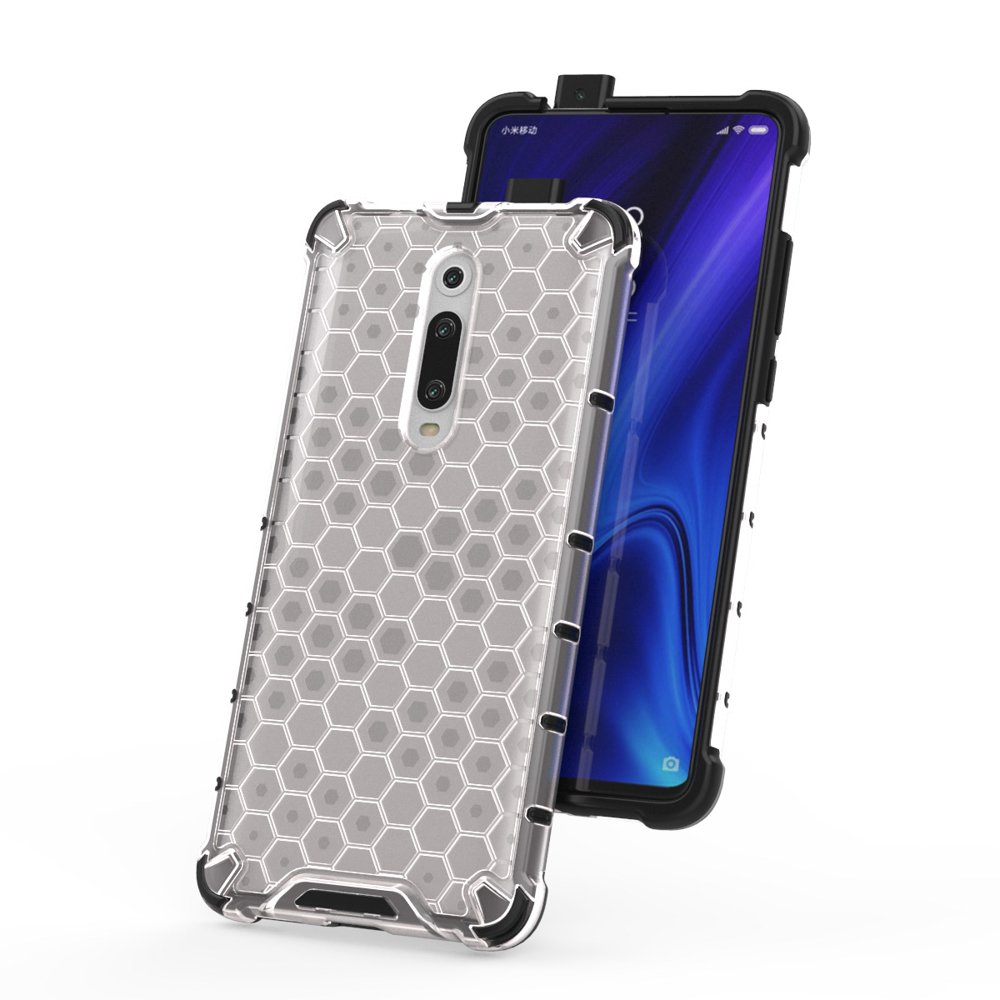 Odolný kryt Honeycomb Armor transparentný – Xiaomi Mi 9T / 9T Pro | Lacné Kryty Lacné Kryty | Odolný kryt Honeycomb Armor transparentný – Xiaomi Mi 9T / 9T Pro | Lacné Kryty