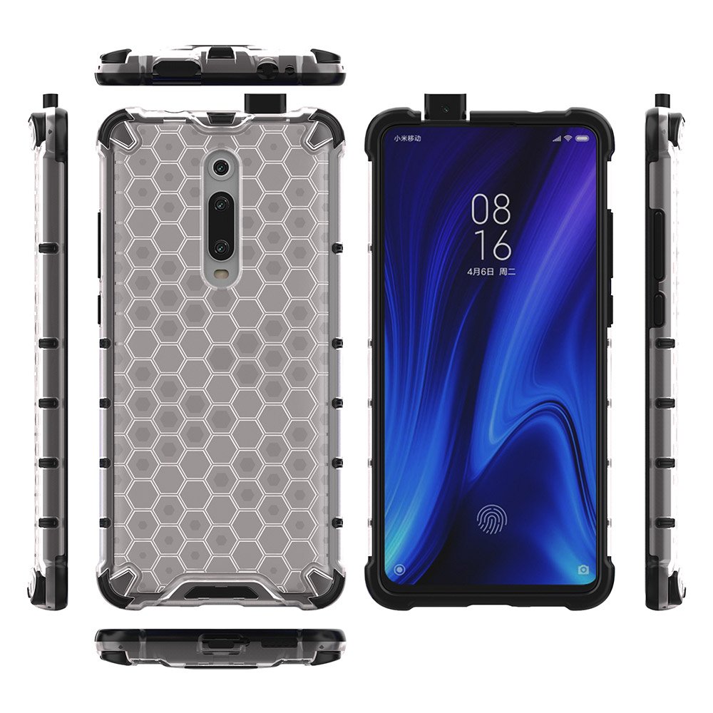 Odolný kryt Honeycomb Armor transparentný – Xiaomi Mi 9T / 9T Pro | Lacné Kryty Lacné Kryty | Odolný kryt Honeycomb Armor transparentný – Xiaomi Mi 9T / 9T Pro | Lacné Kryty