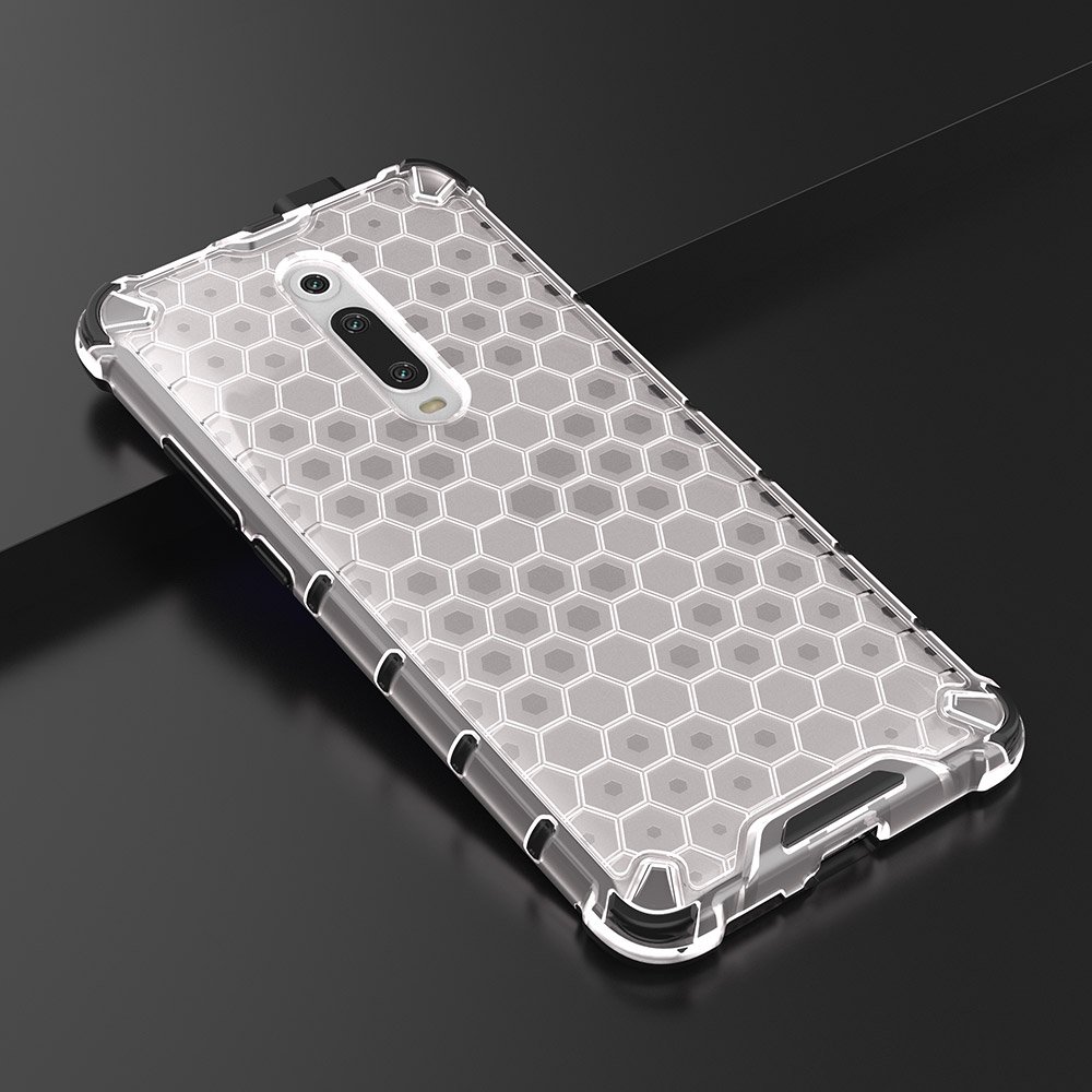 Odolný kryt Honeycomb Armor transparentný – Xiaomi Mi 9T / 9T Pro | Lacné Kryty Lacné Kryty | Odolný kryt Honeycomb Armor transparentný – Xiaomi Mi 9T / 9T Pro | Lacné Kryty