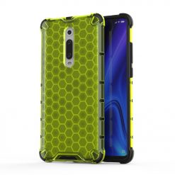 Lacné Kryty | Odolný kryt Honeycomb Armor zelený – Xiaomi Mi 9T / 9T Pro | Lacné Kryty