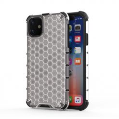 Odolný kryt Honeycomb Armor transparentný – iPhone 11