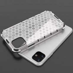 Odolný kryt Honeycomb Armor transparentný – iPhone 11 | Lacné Kryty Lacné Kryty | Odolný kryt Honeycomb Armor transparentný – iPhone 11 | Lacné Kryty
