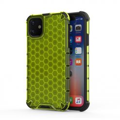 Odolný kryt Honeycomb Armor zelený – iPhone 11