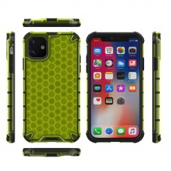 Odolný kryt Honeycomb Armor zelený – iPhone 11 | Lacné Kryty Lacné Kryty | Odolný kryt Honeycomb Armor zelený – iPhone 11 | Lacné Kryty