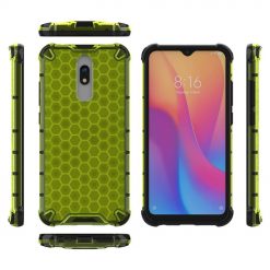 Odolný kryt Honeycomb Armor zelený – Xiaomi Redmi 8 / Redmi 8A | Lacné Kryty Lacné Kryty | Odolný kryt Honeycomb Armor zelený – Xiaomi Redmi 8 / Redmi 8A | Lacné Kryty
