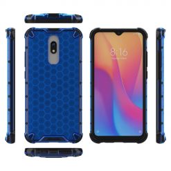 Odolný kryt Honeycomb Armor modrý – Xiaomi Redmi 8 / Redmi 8A | Lacné Kryty Lacné Kryty | Odolný kryt Honeycomb Armor modrý – Xiaomi Redmi 8 / Redmi 8A | Lacné Kryty