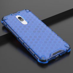 Odolný kryt Honeycomb Armor modrý – Xiaomi Redmi 8 / Redmi 8A | Lacné Kryty Lacné Kryty | Odolný kryt Honeycomb Armor modrý – Xiaomi Redmi 8 / Redmi 8A | Lacné Kryty