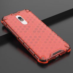 Lacné Kryty | Odolný kryt Honeycomb Armor červený – Xiaomi Redmi 8 / Redmi 8A | Lacné Kryty