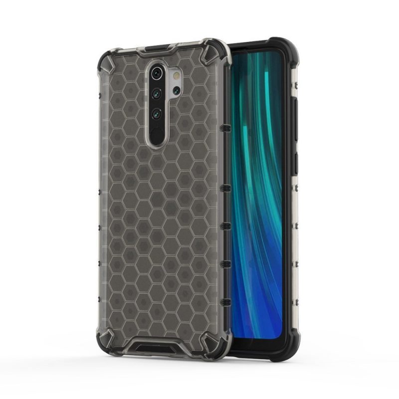 Lacné Kryty | Odolný kryt Honeycomb Armor čierny – Xiaomi Redmi Note 8 Pro