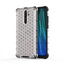 Odolný kryt Honeycomb Armor transparentný – Xiaomi Redmi Note 8 Pro