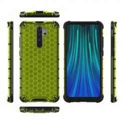Odolný kryt Honeycomb Armor zelený – Xiaomi Redmi Note 8 Pro | Lacné Kryty Lacné Kryty | Odolný kryt Honeycomb Armor zelený – Xiaomi Redmi Note 8 Pro | Lacné Kryty