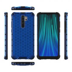 Lacné Kryty | Odolný kryt Honeycomb Armor modrý – Xiaomi Redmi Note 8 Pro | Lacné Kryty