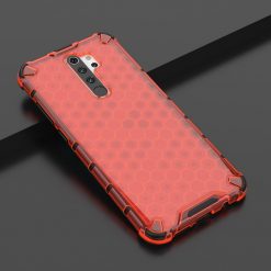 Odolný kryt Honeycomb Armor červený – Xiaomi Redmi Note 8 Pro | Lacné Kryty Lacné Kryty | Odolný kryt Honeycomb Armor červený – Xiaomi Redmi Note 8 Pro | Lacné Kryty