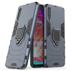 Odolný kryt Ring Armor modrý – Xiaomi Mi A3