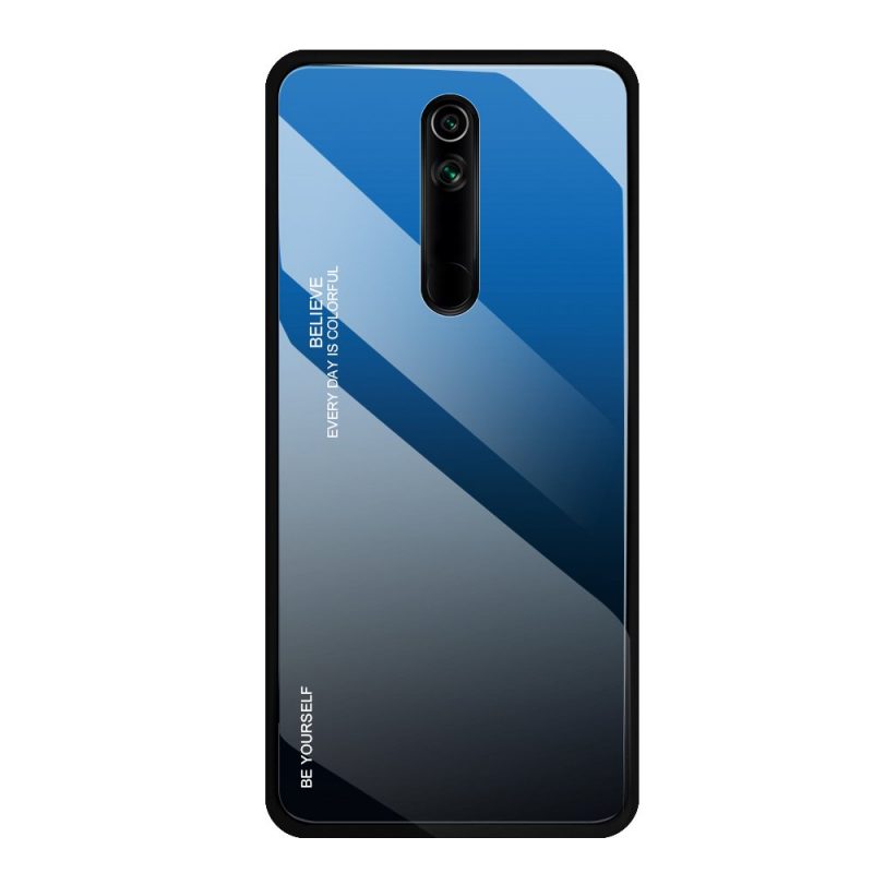 Lacné Kryty | Sklenený kryt Gradient glass modro-čierny – Huawei Mate 20 Lite