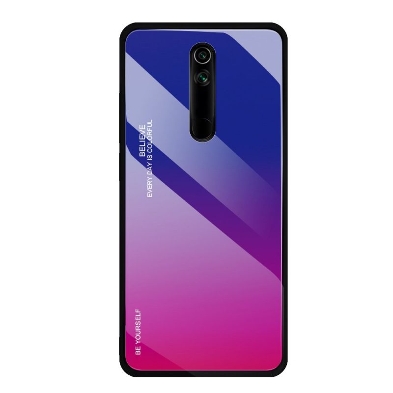 Lacné Kryty | Sklenený kryt Gradient glass modro-fialový – Huawei Mate 20 Lite