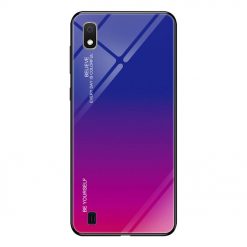 Sklenený kryt Gradient glass modro-fialový – Samsung Galaxy A10