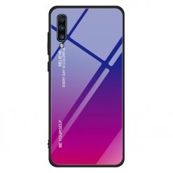 Sklenený kryt Gradient glass modro-fialový – Samsung Galaxy A50