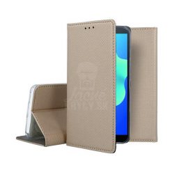 Knižkové puzdro Smart Case Book zlaté – Huawei Y5 2018 / Honor 7S