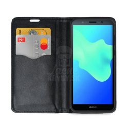 Lacné Kryty | Knižkové puzdro Magnet Book čierne – Huawei Y5 2018 / Honor 7S | Lacné Kryty