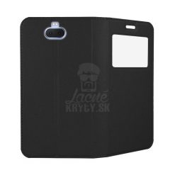 Lacné Kryty | Knižkové puzdro Smart Look čierne – Sony Xperia 10 | Lacné Kryty