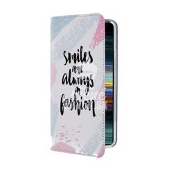 Knižkové puzdro Trendy case Smiles are always in fashion – Sony Xperia 10 | Lacné Kryty Lacné Kryty | Knižkové puzdro Trendy case Smiles are always in fashion – Sony Xperia 10 | Lacné Kryty