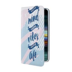 Lacné Kryty | Knižkové puzdro Trendy case Positive – Sony Xperia 10 | Lacné Kryty