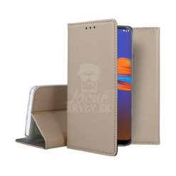 Knižkové puzdro Smart Case Book zlaté – Motorola Moto E6 Plus