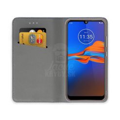 Lacné Kryty | Knižkové puzdro Smart Case Book modré – Motorola Moto E6 Plus | Lacné Kryty